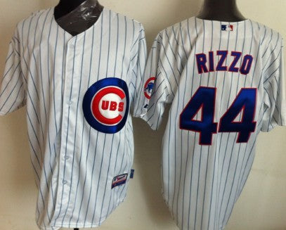 Anthony Rizzo Chicago Cubs white jersey