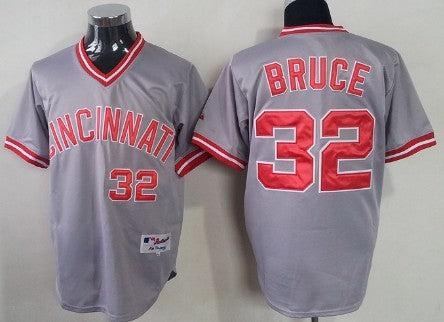 Jay Bruce Cincinnati Reds gray jersey
