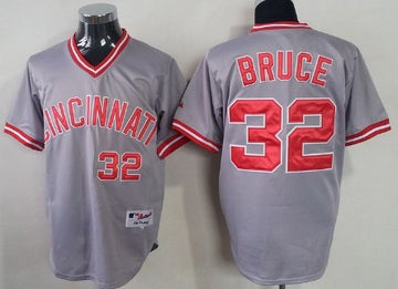 Jay Bruce Cincinnati Reds gray jersey