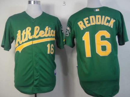 Josh Reddick Oakland Athletics green jersey