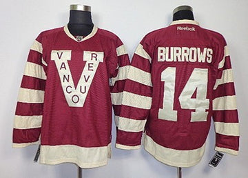 Alexandre Burrows Vancouver Canucks red jersey