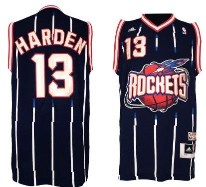 James Harden Aba Hardwood Houston Rockets navy Classic jersey