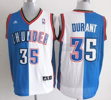 Kevin Durant Revolution Oklahoma City Thunder blue jersey