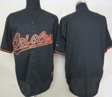 Custom Baltimore Orioles black Fashion jersey