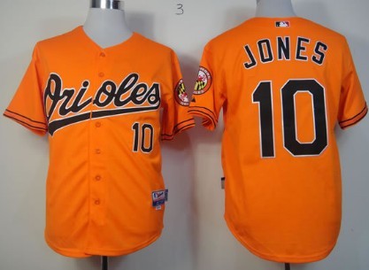 Adam Jones Baltimore Orioles orange jersey