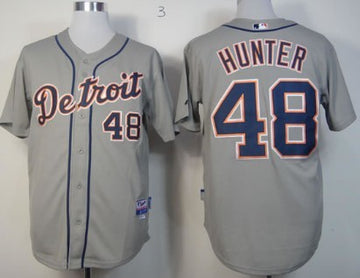 Torii Hunter Detroit Tigers gray jersey