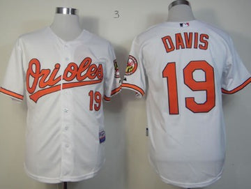 Chris Davis Baltimore Orioles white jersey