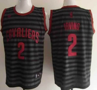 Kyrie Irving Cleveland Cavaliers gray jersey