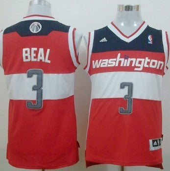 Bradley Beal Revolution Washington Wizards red jersey