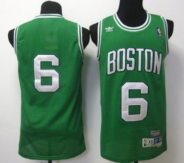 Bill Russell Boston Celtics green Throwback jersey