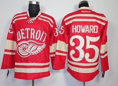 Jimmy Howard Detroit Red Wings red Winter Classic jersey