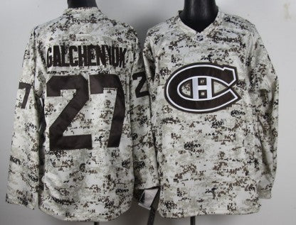 Alex Galchenyuk Montreal Canadiens white Camo jersey