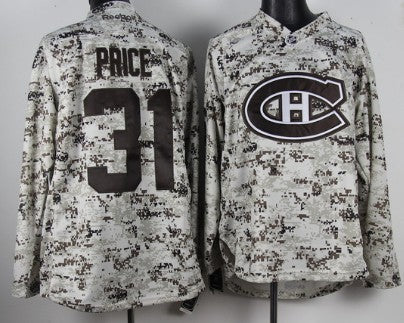Carey Price Montreal Canadiens white Camo jersey