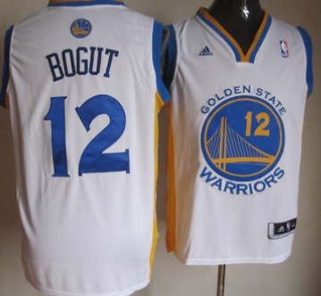 Andrew Bogut Revolution Golden State Warriors white jersey