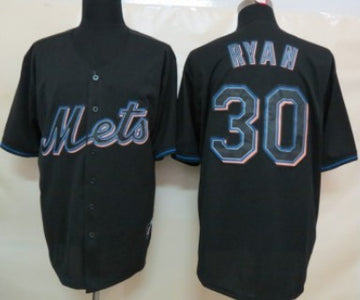 Nolan Ryan New York Mets black Fashion jersey