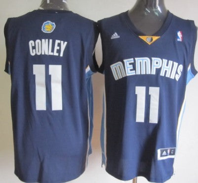 Mike Conley Revolution Memphis Grizzlies navy jersey