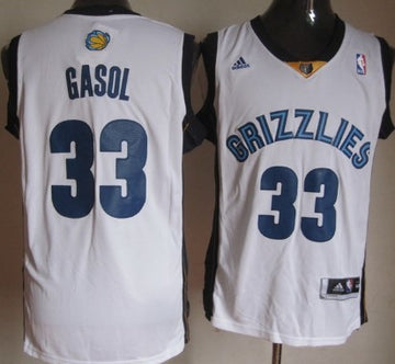 Marc Gasol Revolution Memphis Grizzlies white jersey
