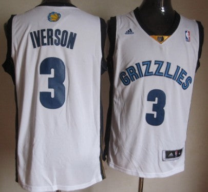 Allen Iverson Revolution Memphis Grizzlies white jersey
