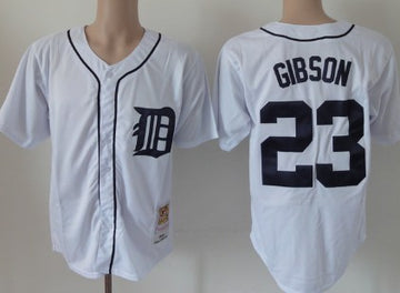 Kirk Gibson Detroit Tigers white Throwback jersey