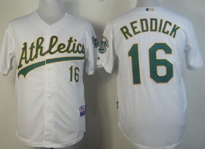 Josh Reddick Oakland Athletics white jersey