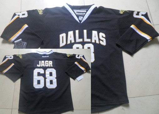 Jaromir Jagr Dallas Stars black jersey