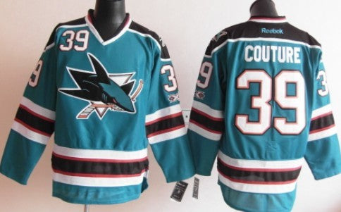 Logan Couture San Jose Sharks blue jersey