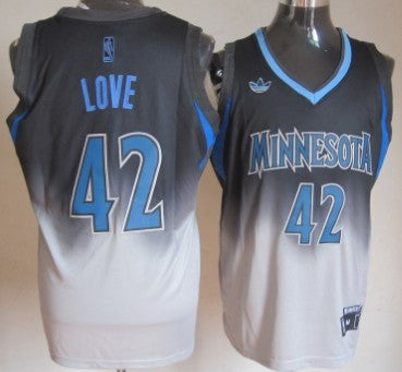 Kevin Love Minnesota Timberwolves black Fashion jersey
