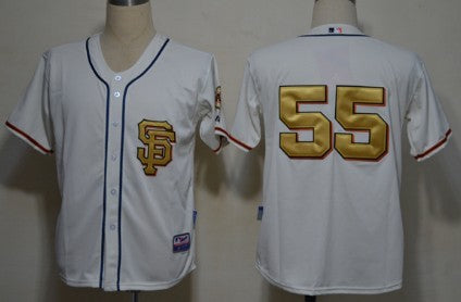 Tim Lincecum San Francisco Giants cream jersey