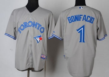 Emilio Bonifacio Toronto Blue Jays gray jersey