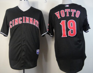 Joey Votto Cincinnati Reds black jersey