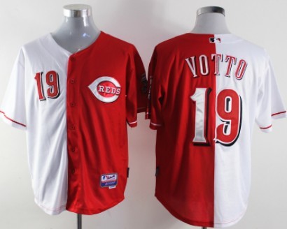 Joey Votto Cincinnati Reds white jersey