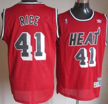 Glen Rice Miami Heat red Throwback jersey