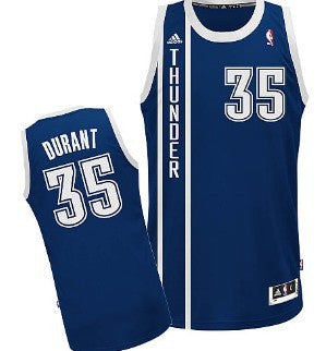 Kevin Durant Oklahoma City Thunder navy jersey