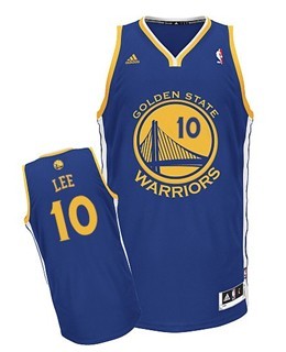David Lee Golden State Warriors blue jersey