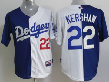 Clayton Kershaw Los Angeles Dodgers blue jersey