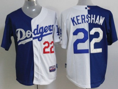 Clayton Kershaw Los Angeles Dodgers blue jersey