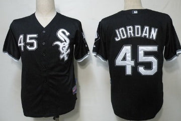 Michael Jordan Chicago White Sox black jersey