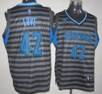 Kevin Love Minnesota Timberwolves gray jersey