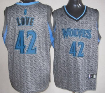 Kevin Love Minnesota Timberwolves gray Fashion Static jersey