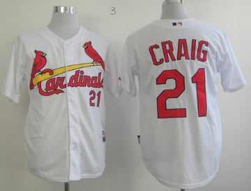 Allen Craig St. Louis Cardinals white jersey