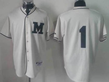 Corey Hart Milwaukee Brewers cream jersey
