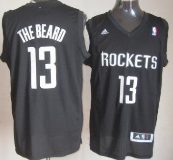 The Beard Houston Rockets black Fashion jersey