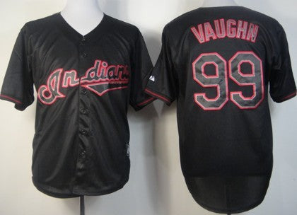 Rick Vaughn Cleveland Guardians black Fashion jersey