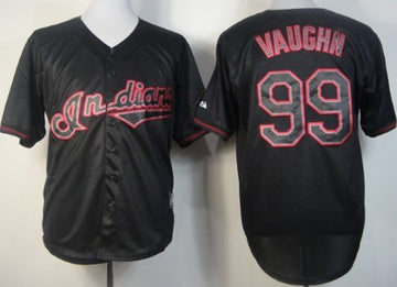 Rick Vaughn Cleveland Guardians black Fashion jersey