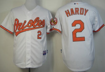 J.J. Hardy Baltimore Orioles white jersey