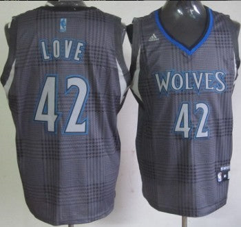 Kevin Love Minnesota Timberwolves black Fashion jersey