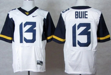 Andrew Buie West Virginia Mountaineers white Elite jersey