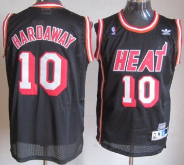 Tim Hardaway Miami Heat black Throwback jersey