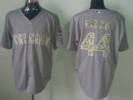 Anthony Rizzo Chicago Cubs gray Camo jersey