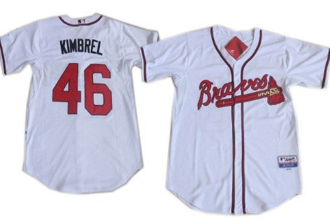 Craig Kimbrel Atlanta Braves white jersey